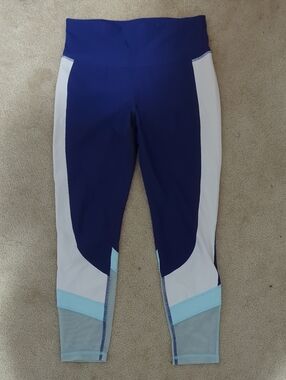 Xersion Royal Blue Compression Top with White Logo